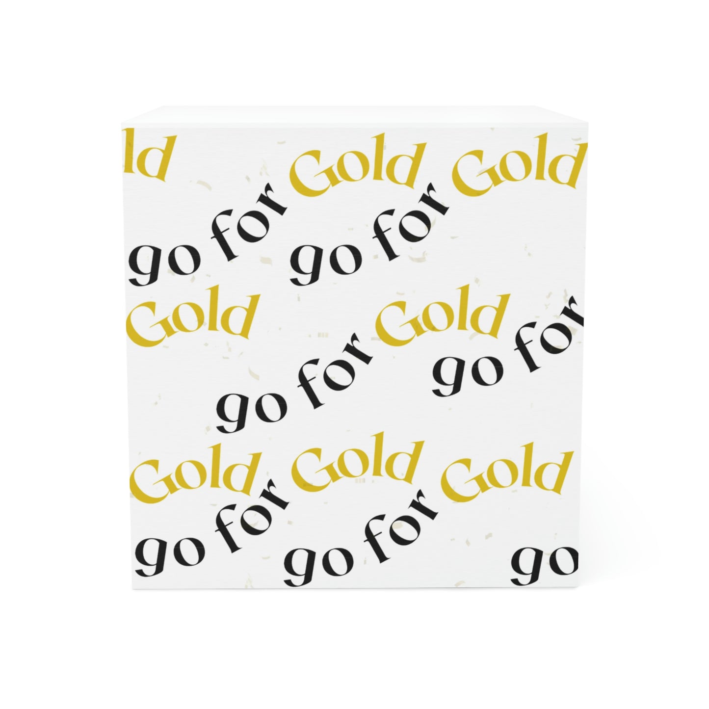 Go for Gold Note Cube